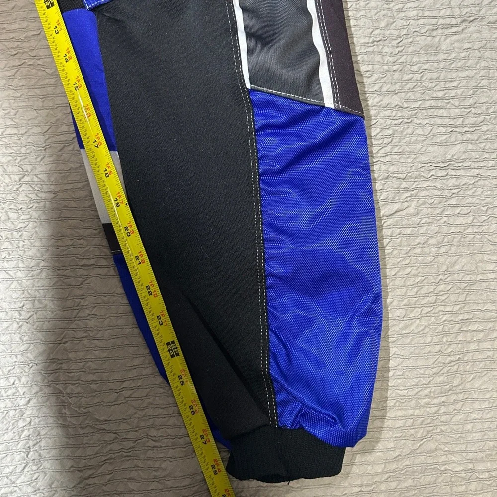 Thor Core 1010 Motocross Racing Pants Blue Black White Mens Size 34 Kevlar Knee